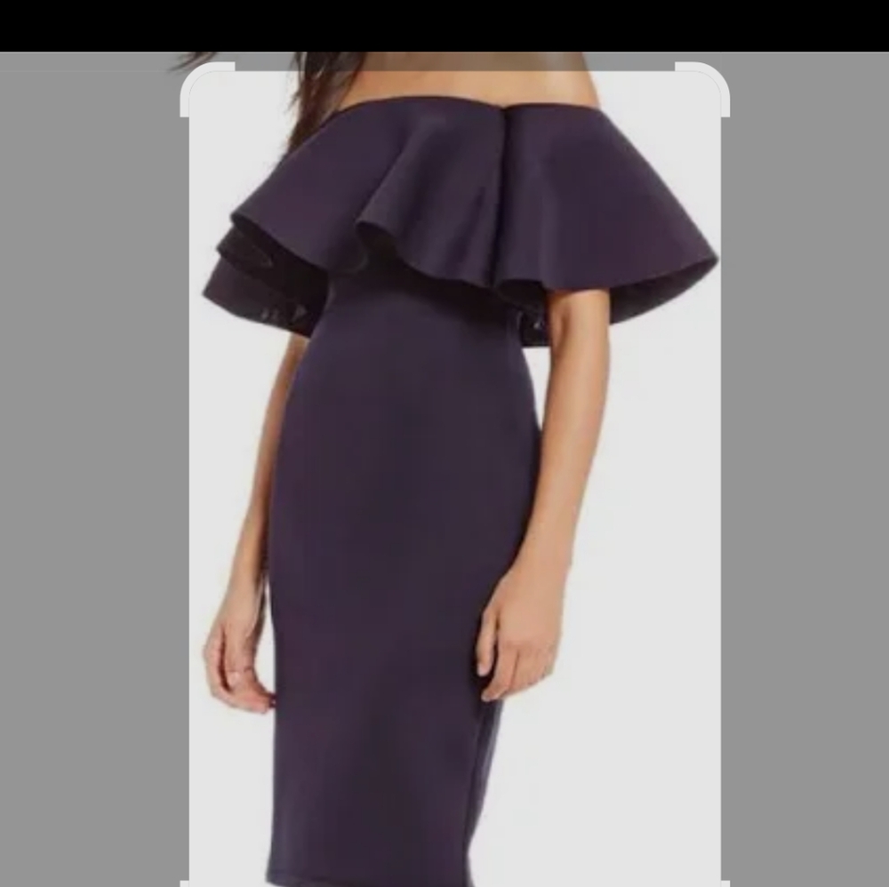 Gianni Bini Navy Chrissy dress